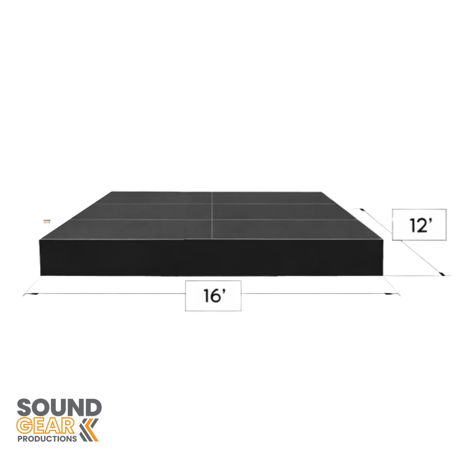 16' x 12' Stage