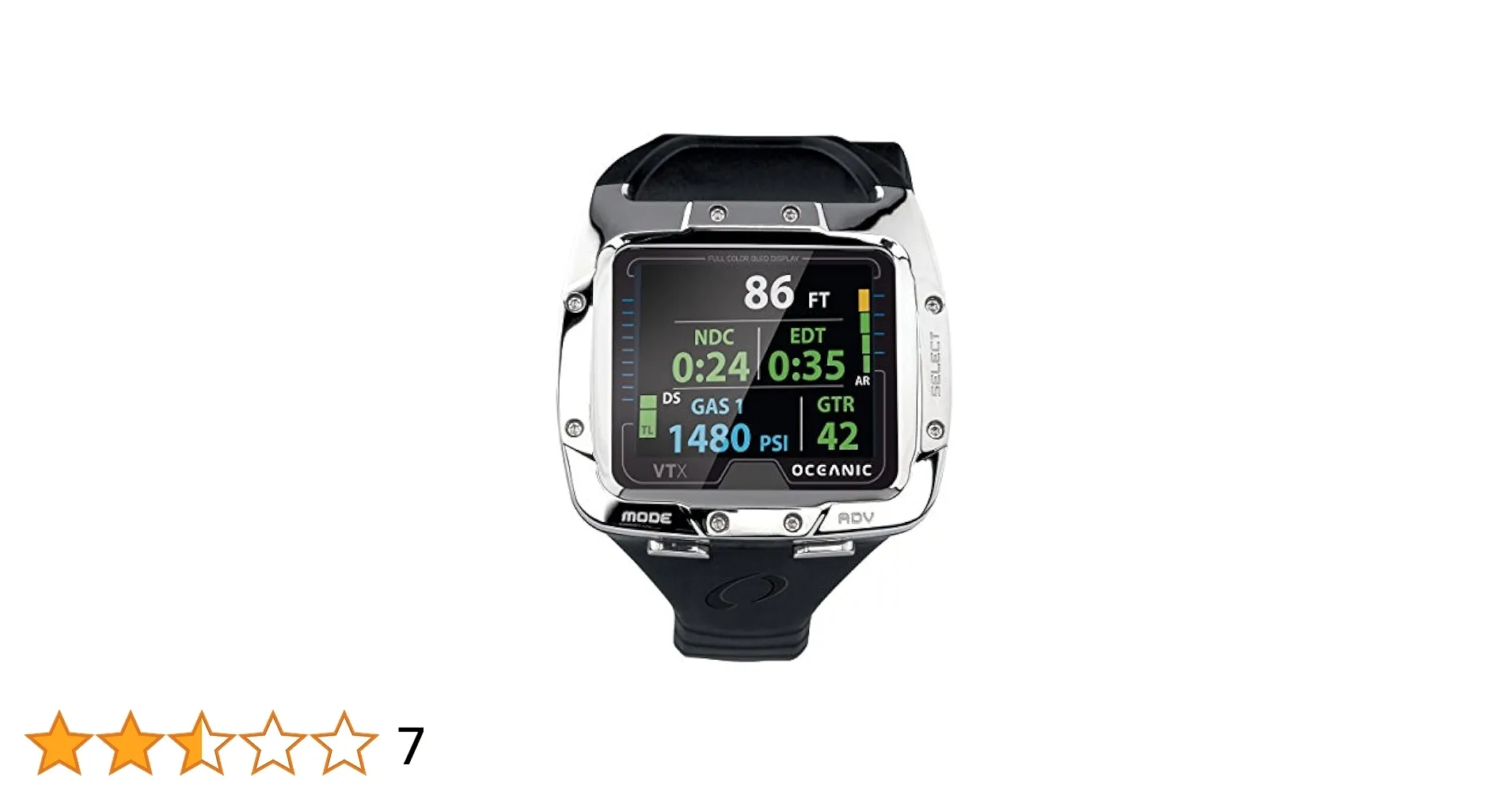 oceanic vtx wrist computer