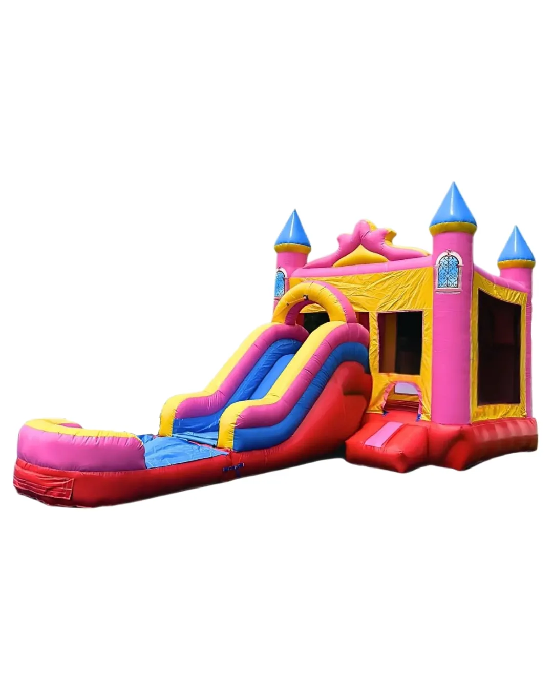 Princess Wet/Dry Combo Bounce House