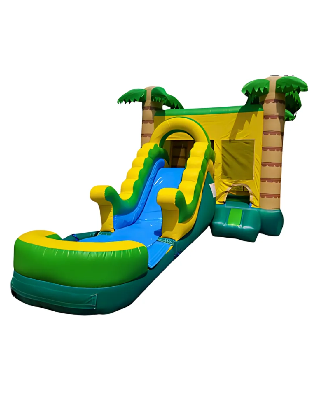 Jungle Wet/Dry Combo Bounce House