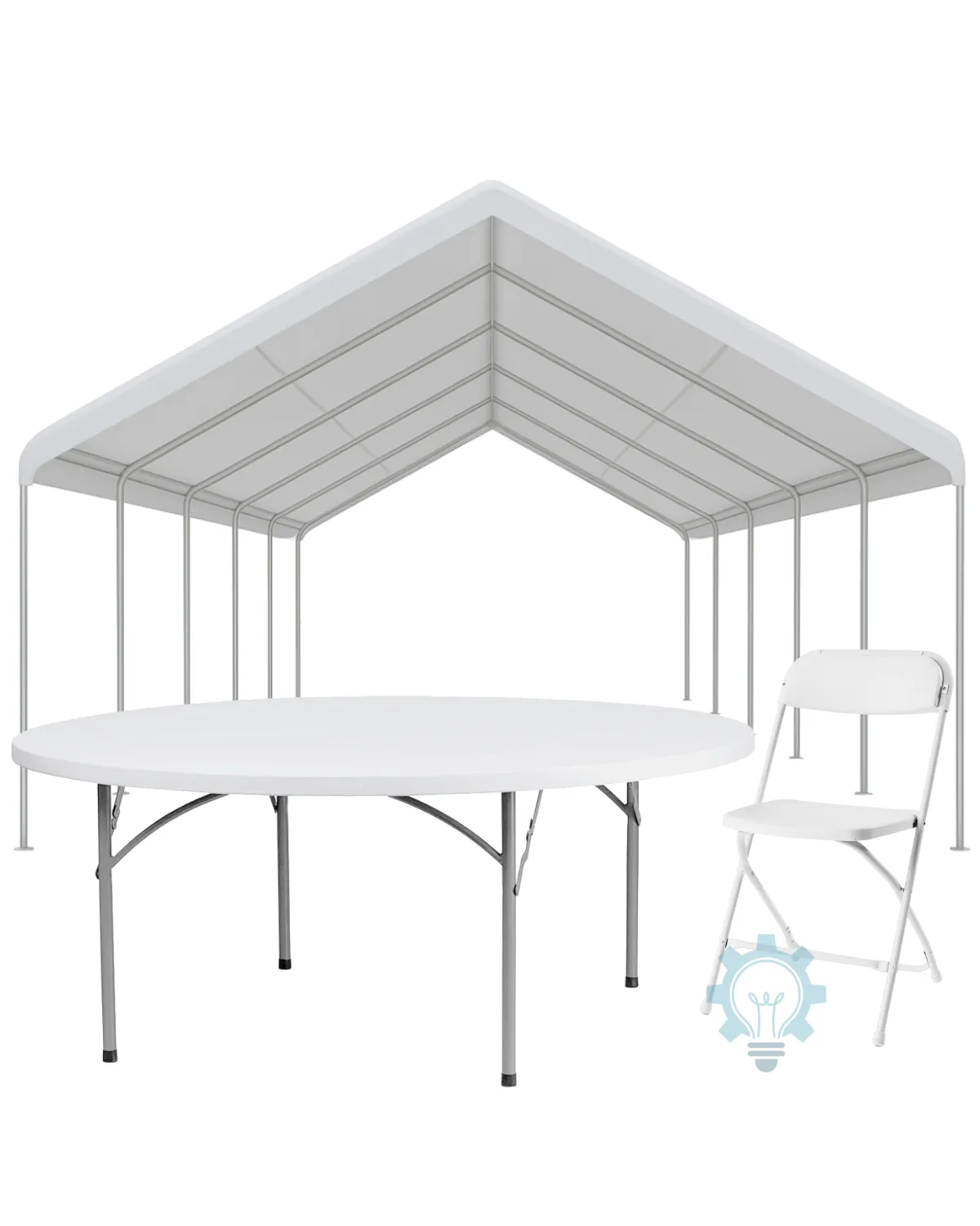 20x30 Canopy Bundle (60" Round Tables)