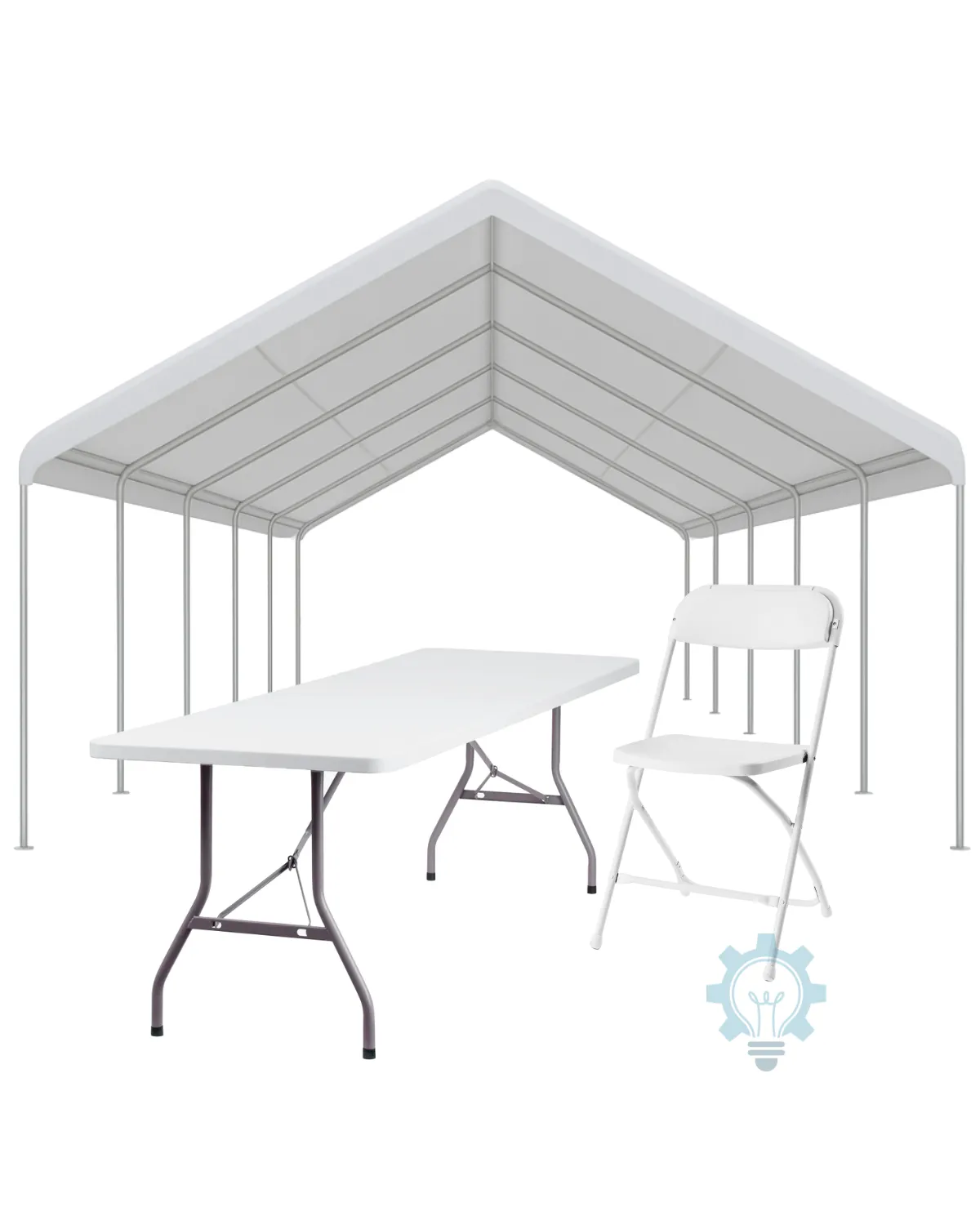 20x30 Canopy Bundle (6 Foot Tables)