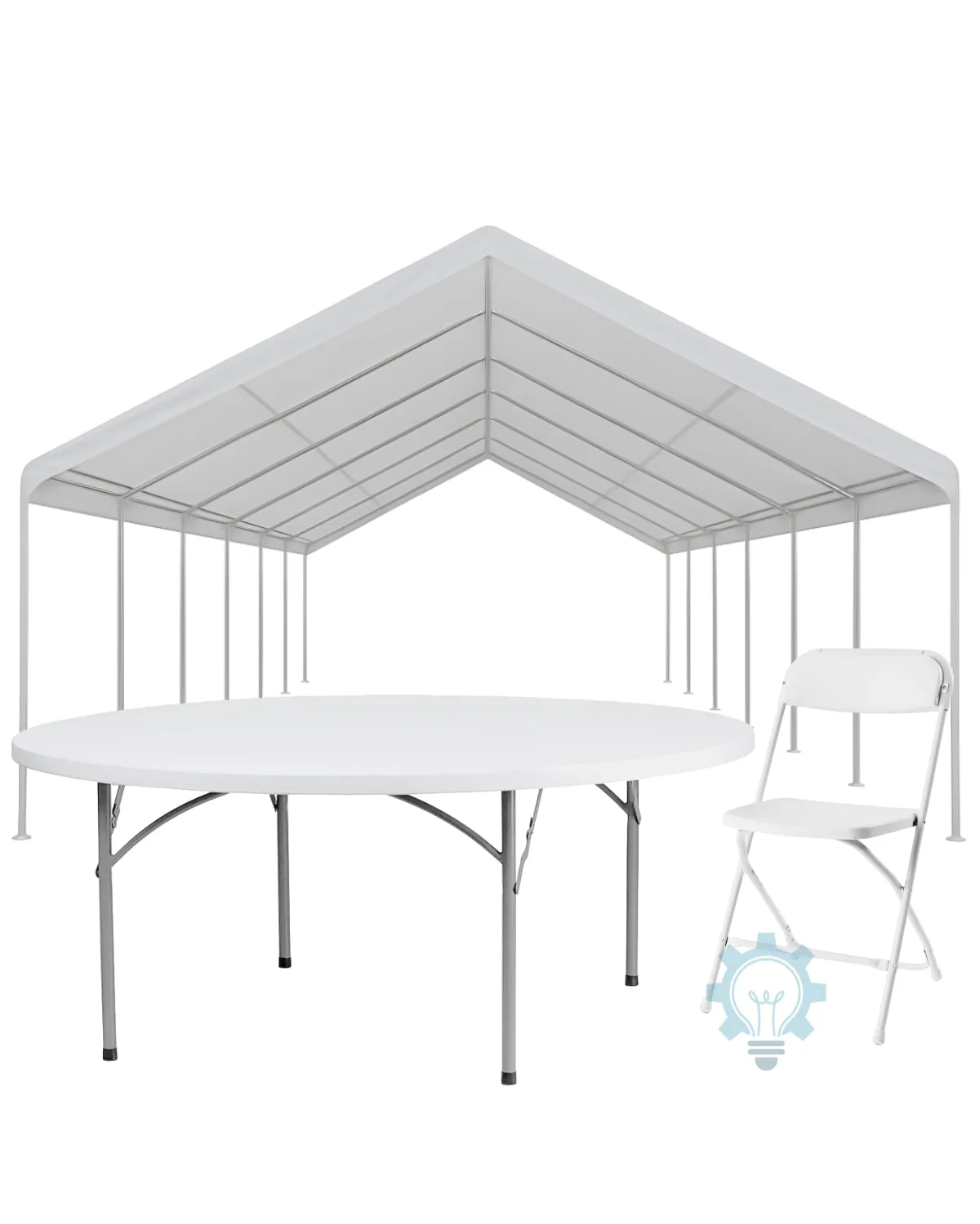 20x40 Canopy Bundle (60" Round Tables)