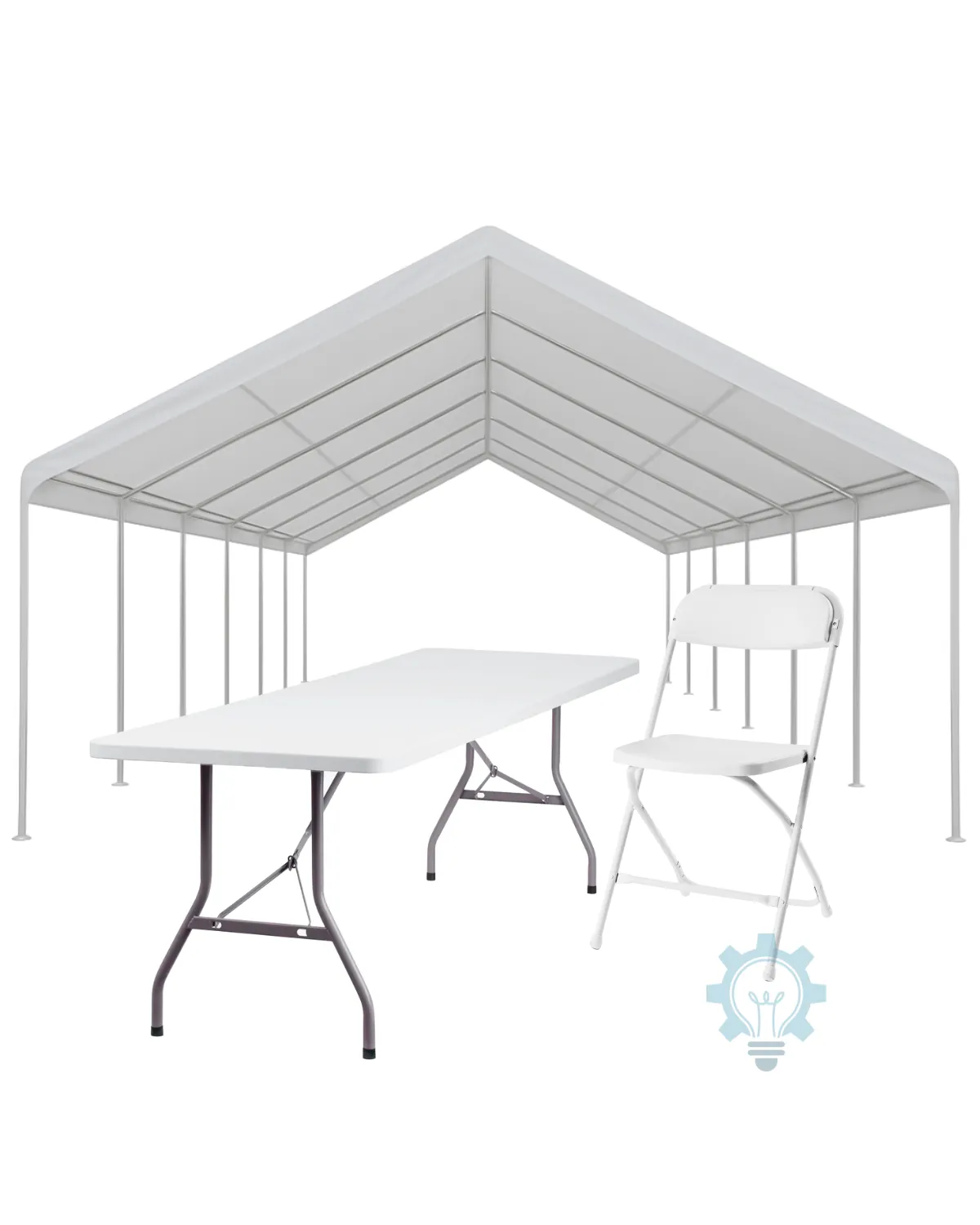 20x40 Canopy Bundle (6 Foot Tables)
