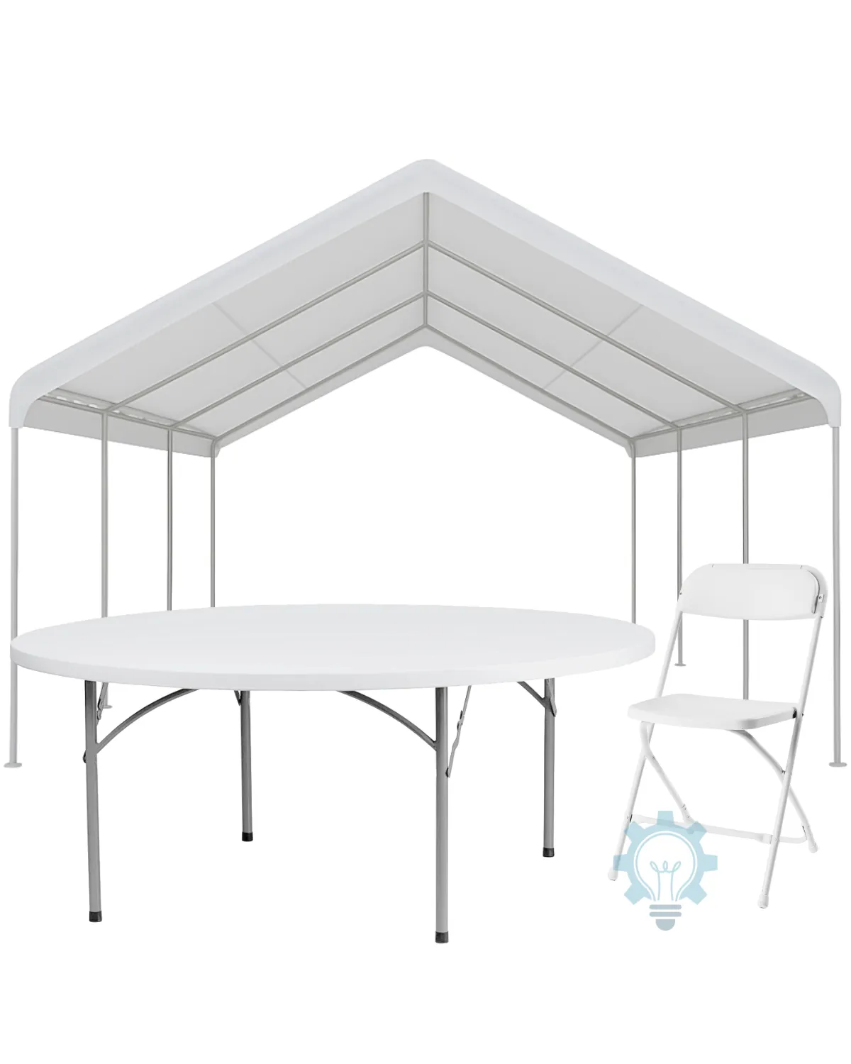 20x20 Canopy Bundle (60" Round Tables)