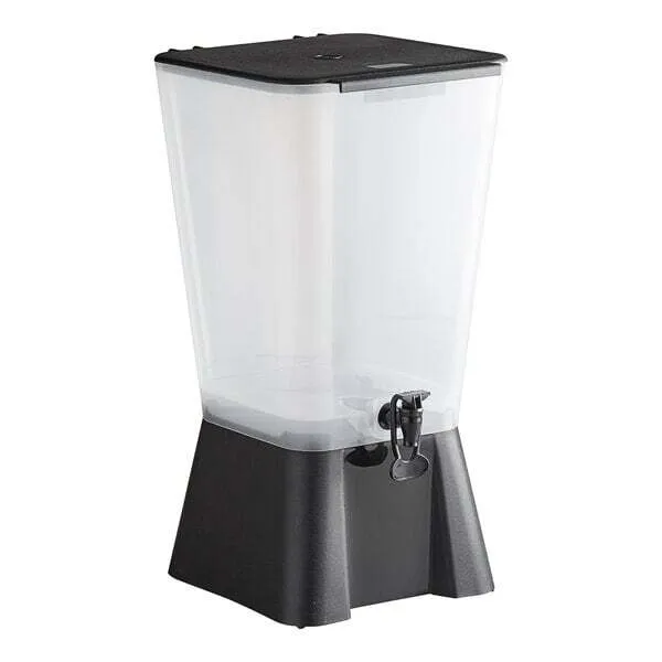 5 Gallon Black Beverage / Juice Dispenser