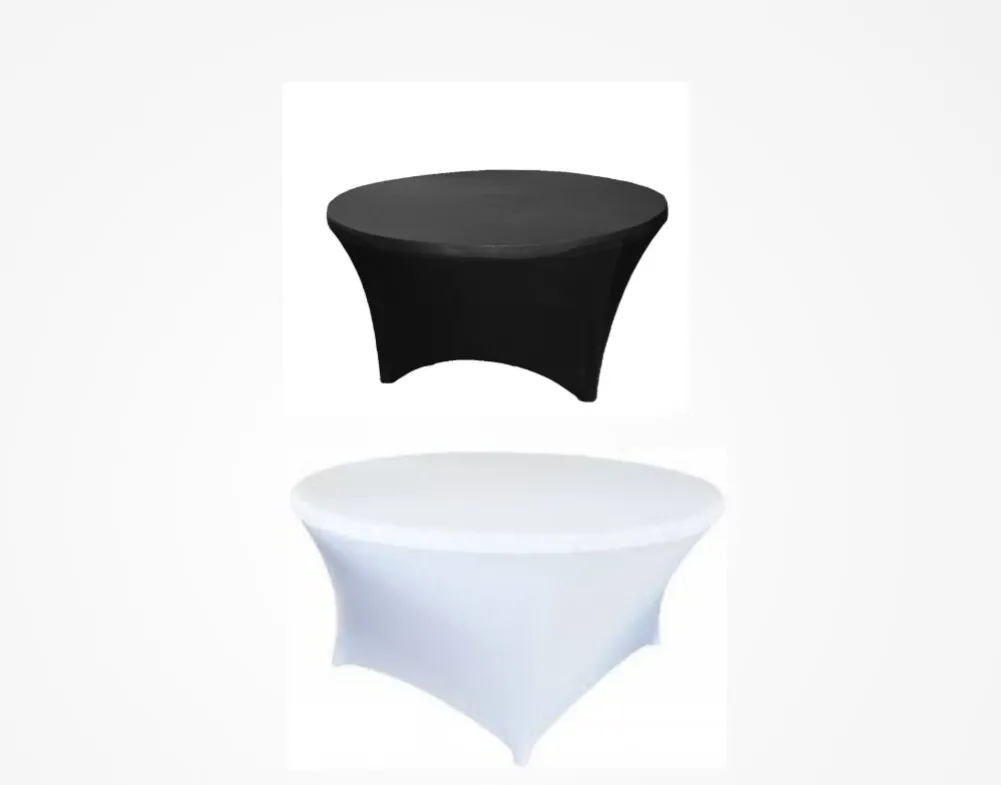 6 FT Round Spandex Table Cover