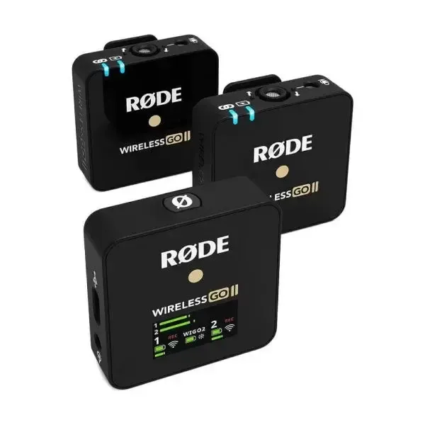 Rode Wireless Go II - 2 Kişilik Kablosuz Yaka Mikrofonu