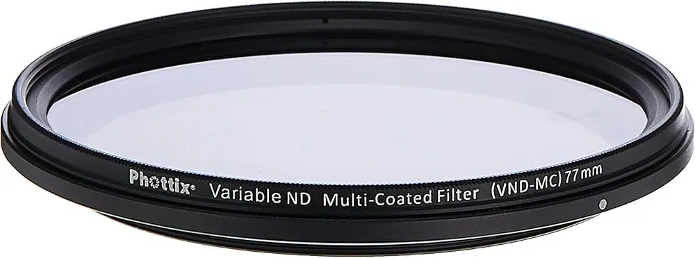 Phottix Multi Coated Variable ND Filtre 77mm