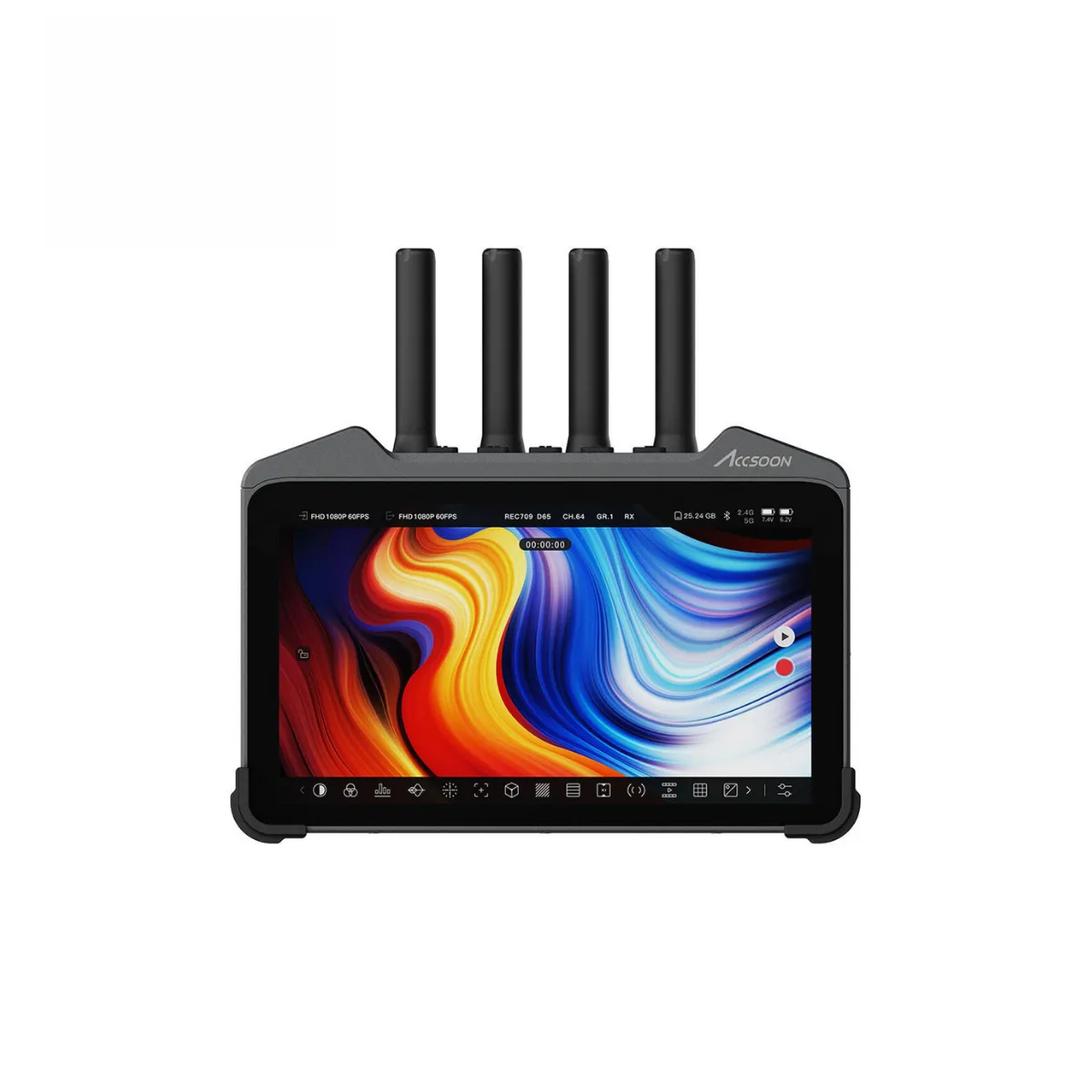 Accsoon CineView Master 4K SDI/HDMI 7" Monitör ve Görüntü Aktarıcı Seti