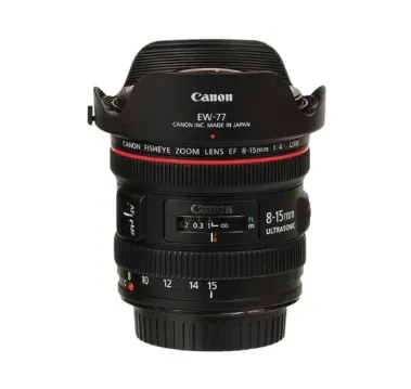 Canon 8-15mm Fisheye f/4L IS USM Lens (EF)