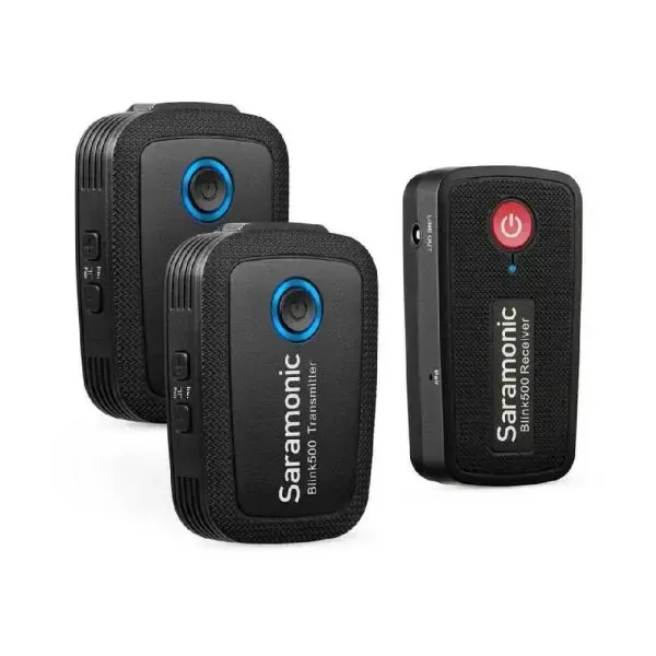 Saramonic Blink500 B2W (Siyah) 2Lİ Yaka Mikrofonu