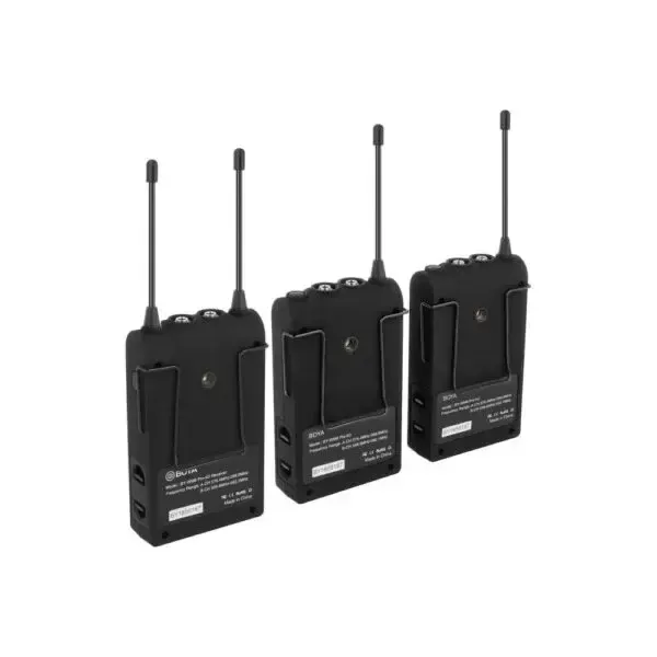 Boya Wm-8 Pro K2 Kablosuz Yaka Mikrofonu Röportaj (2 Verici + 1 Alıcı)
