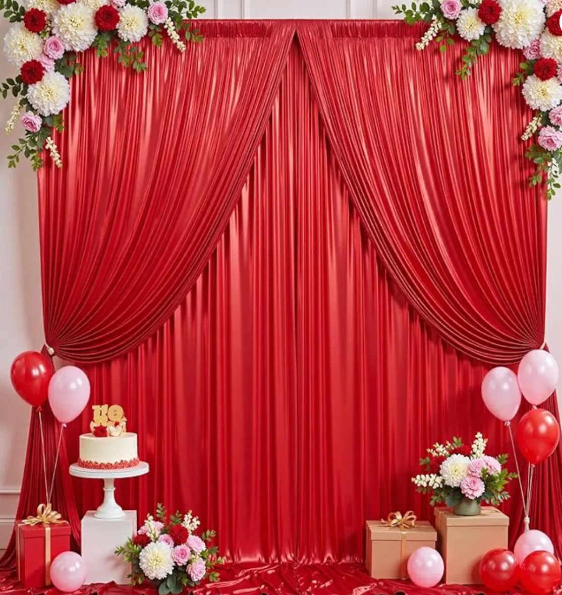 Backdrop, Red Sequin