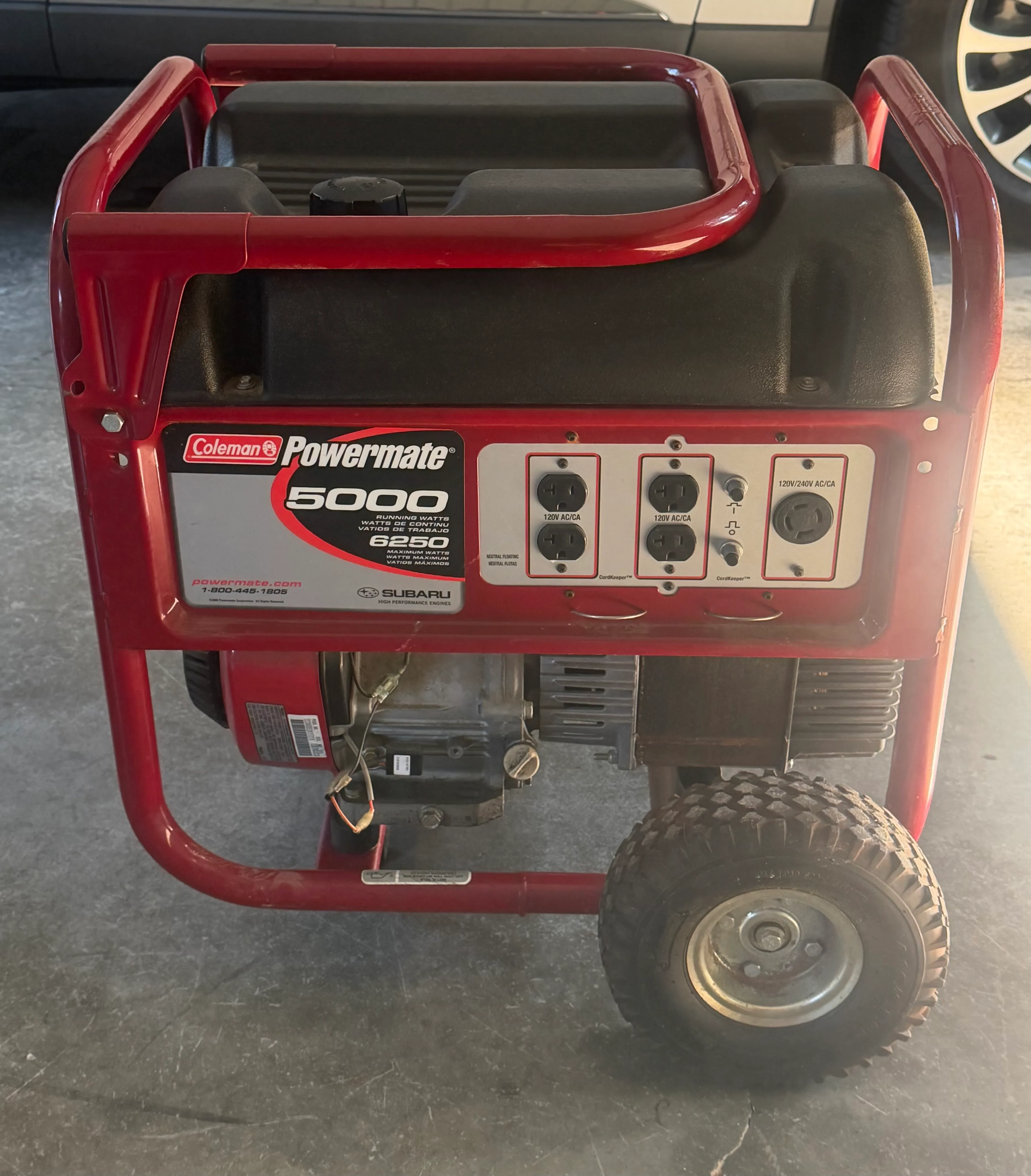 5000 Watt Portable Generator