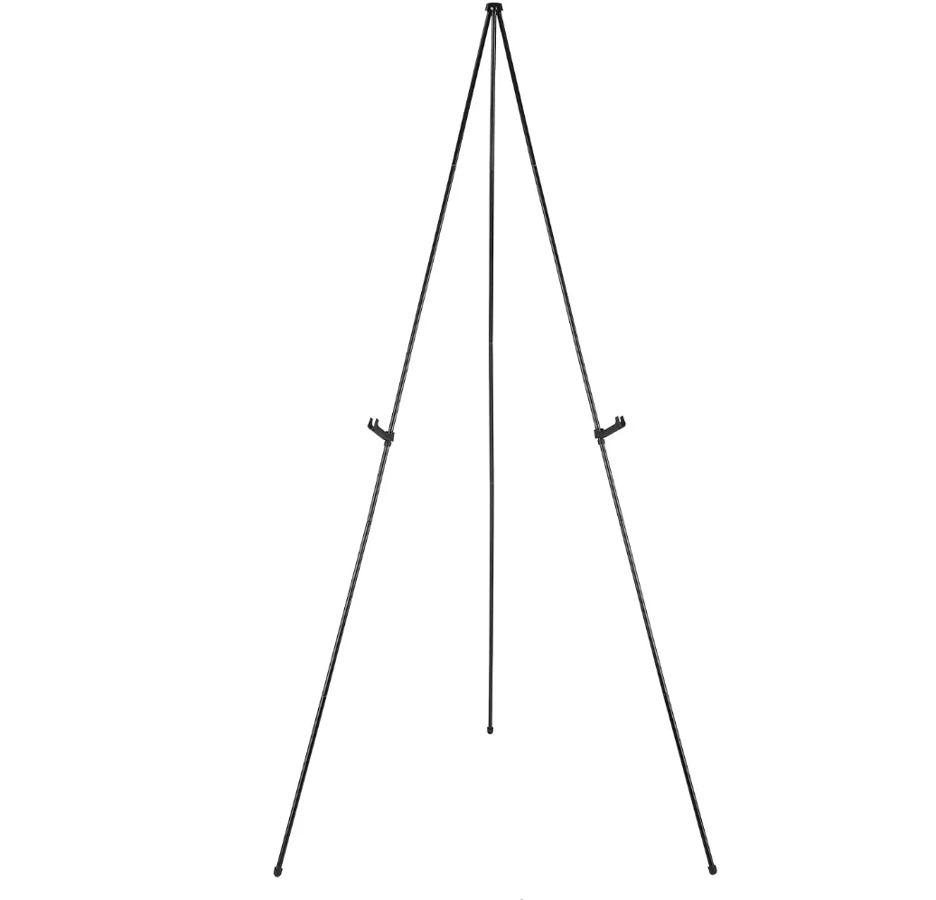 Black Floor Easel Display Stand