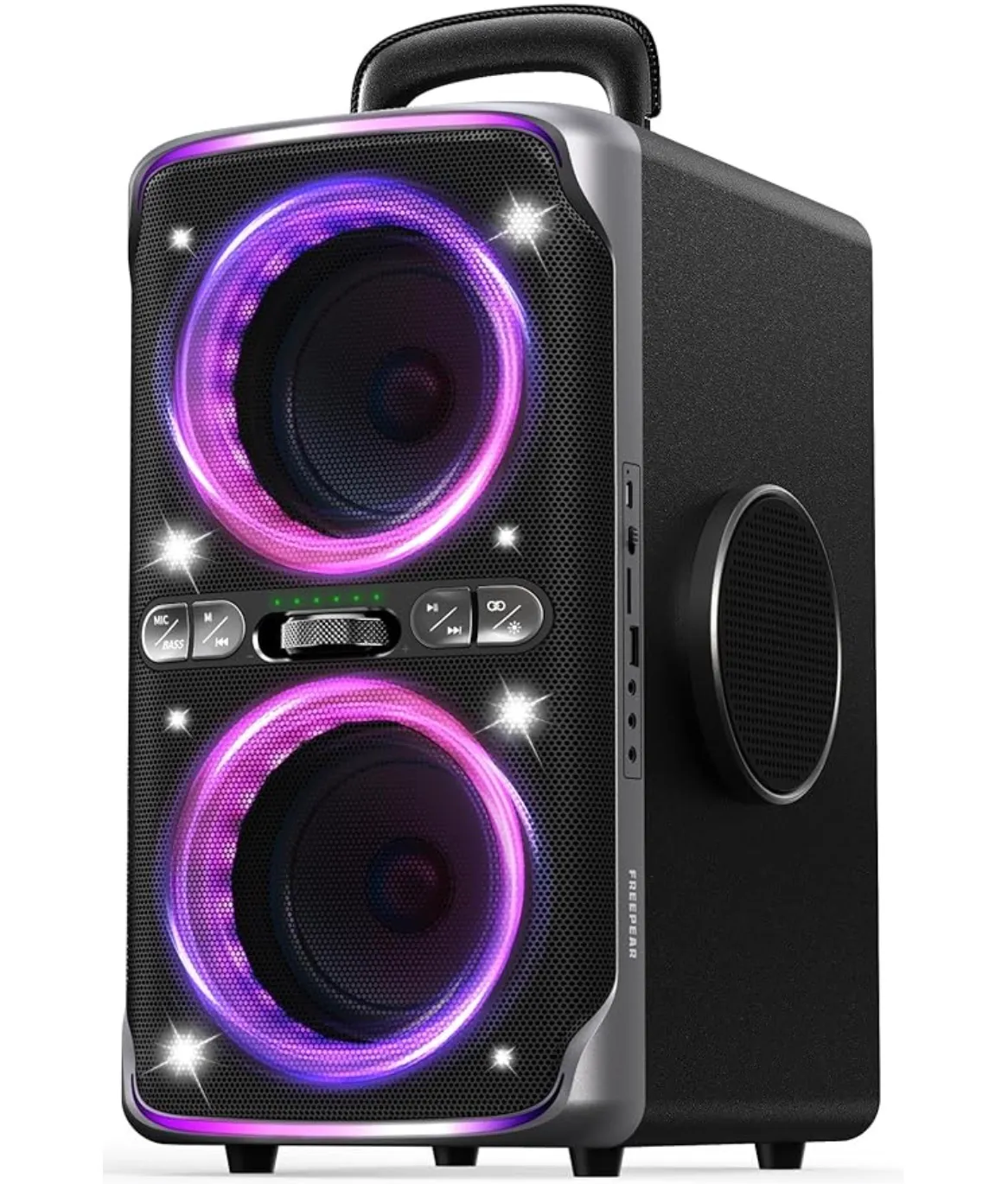 Speaker, 240-Watt Bluetooth w/LED Lights