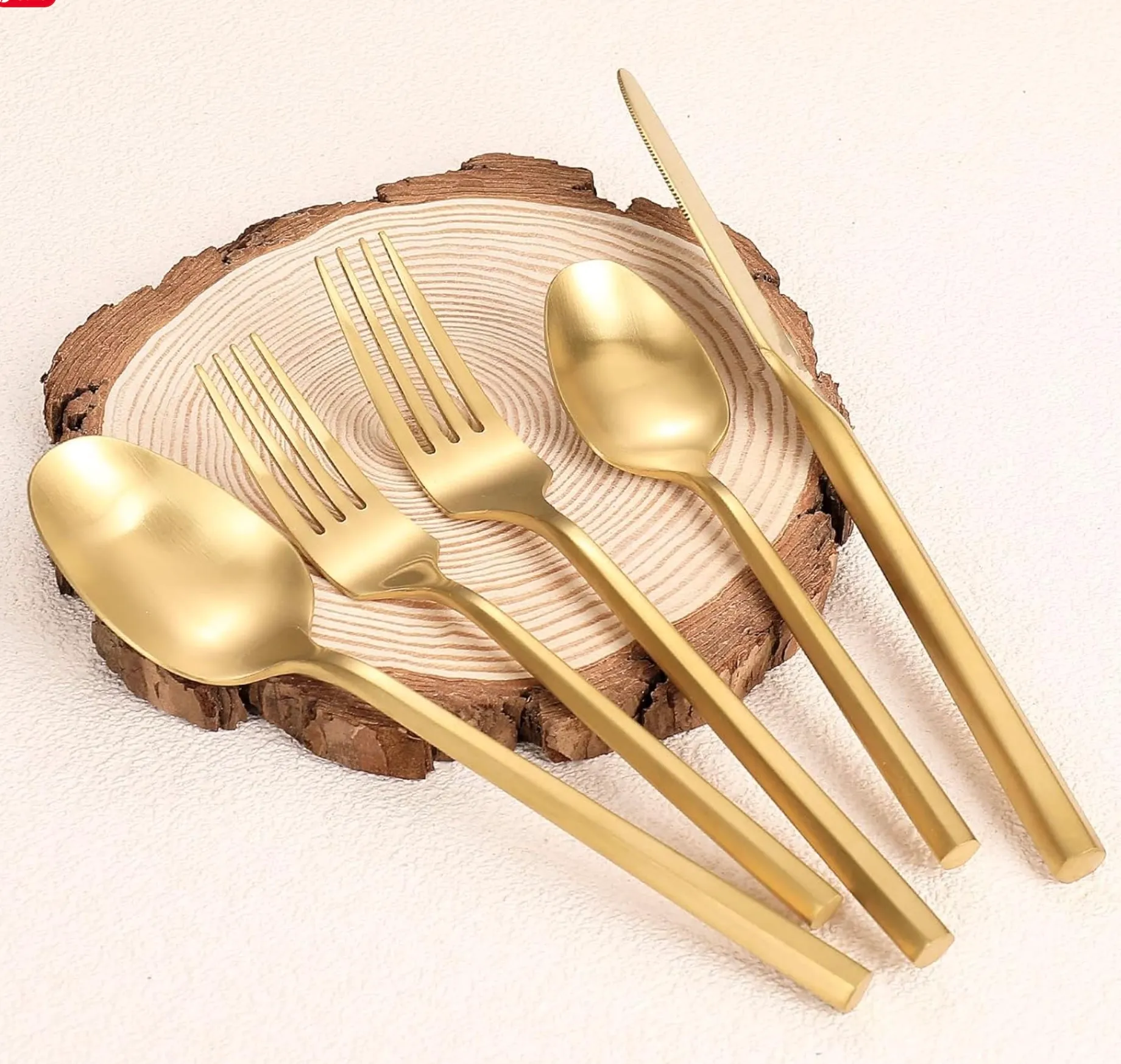 Flatware- Matte Gold