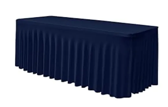 Tablecloth, Spandex Fitted Table Skirt