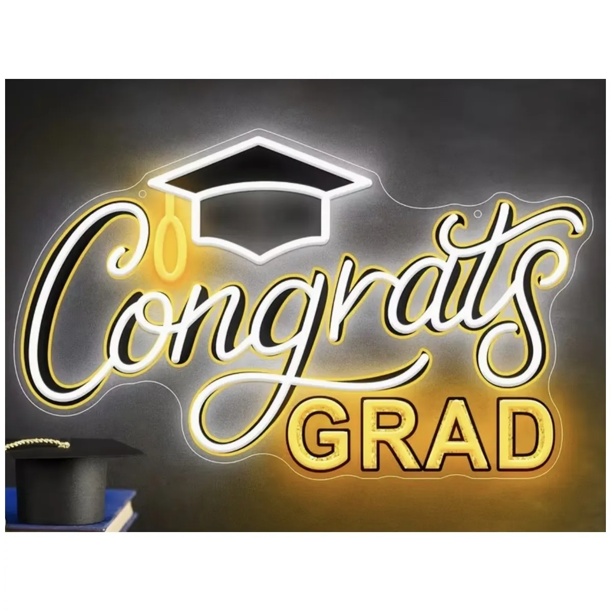 Neon Graduation Sign