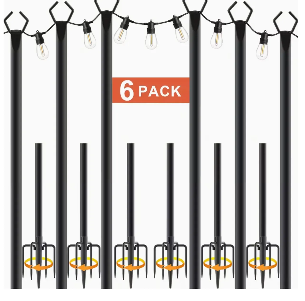 String Light Poles