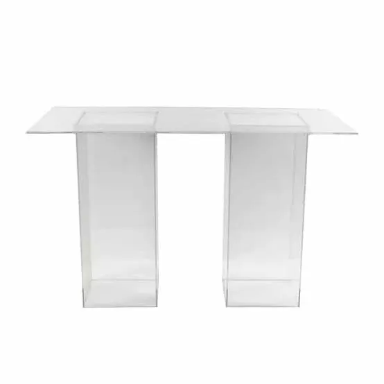 Clear Acrylic Ghost Table 