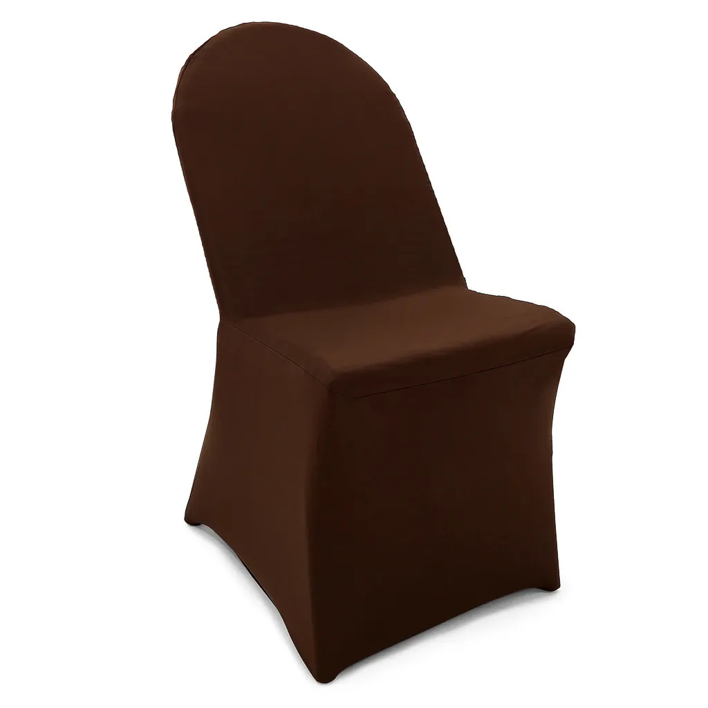 Lycra Chair Cover - Chocolate Brown