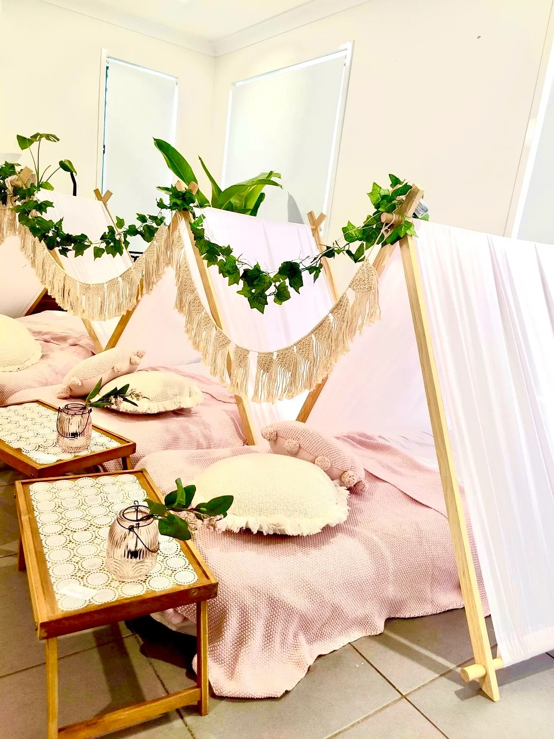 Boho Pink Teepee Party Package