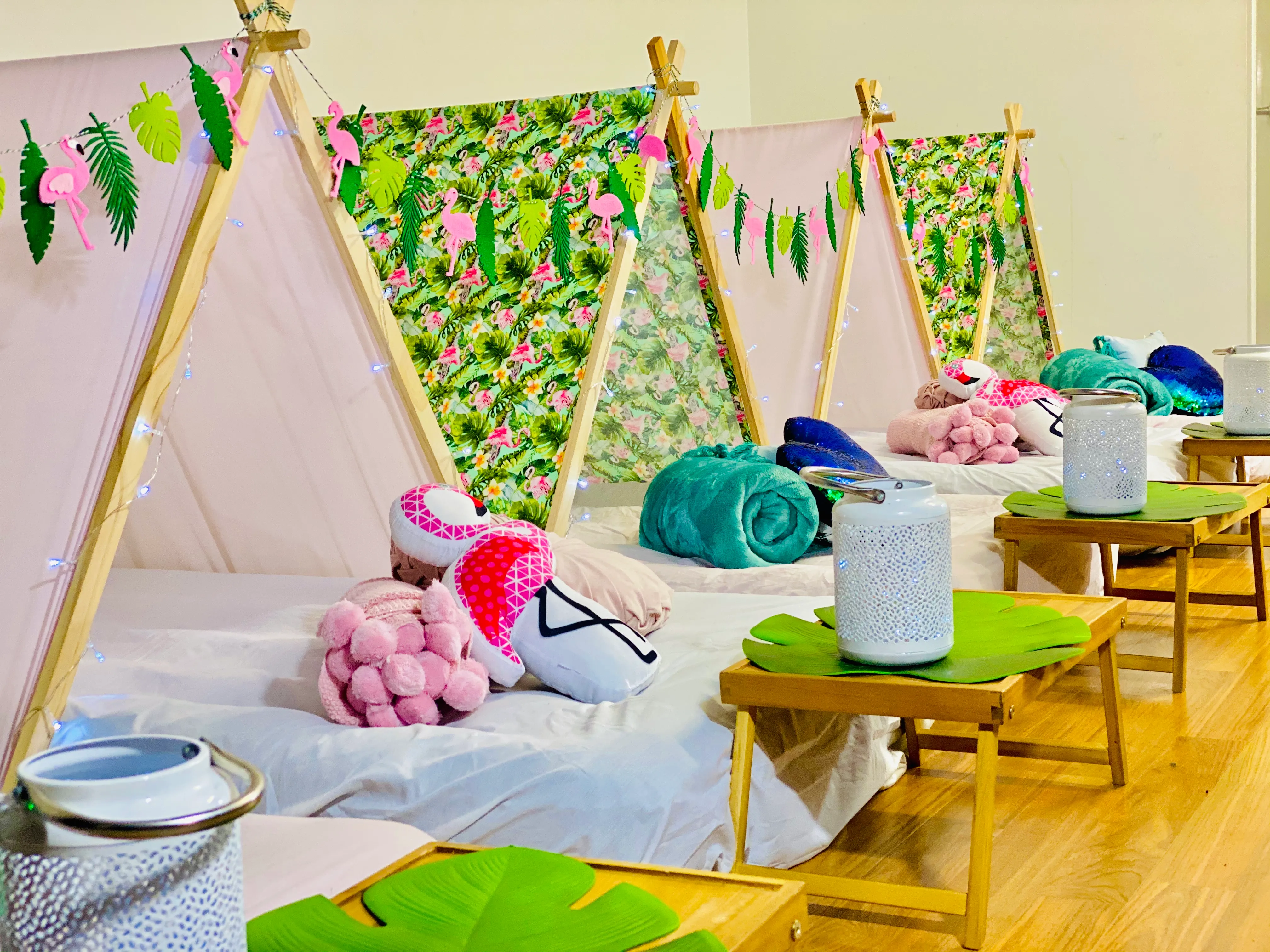 Tropical Flamingo Teepee Party Package