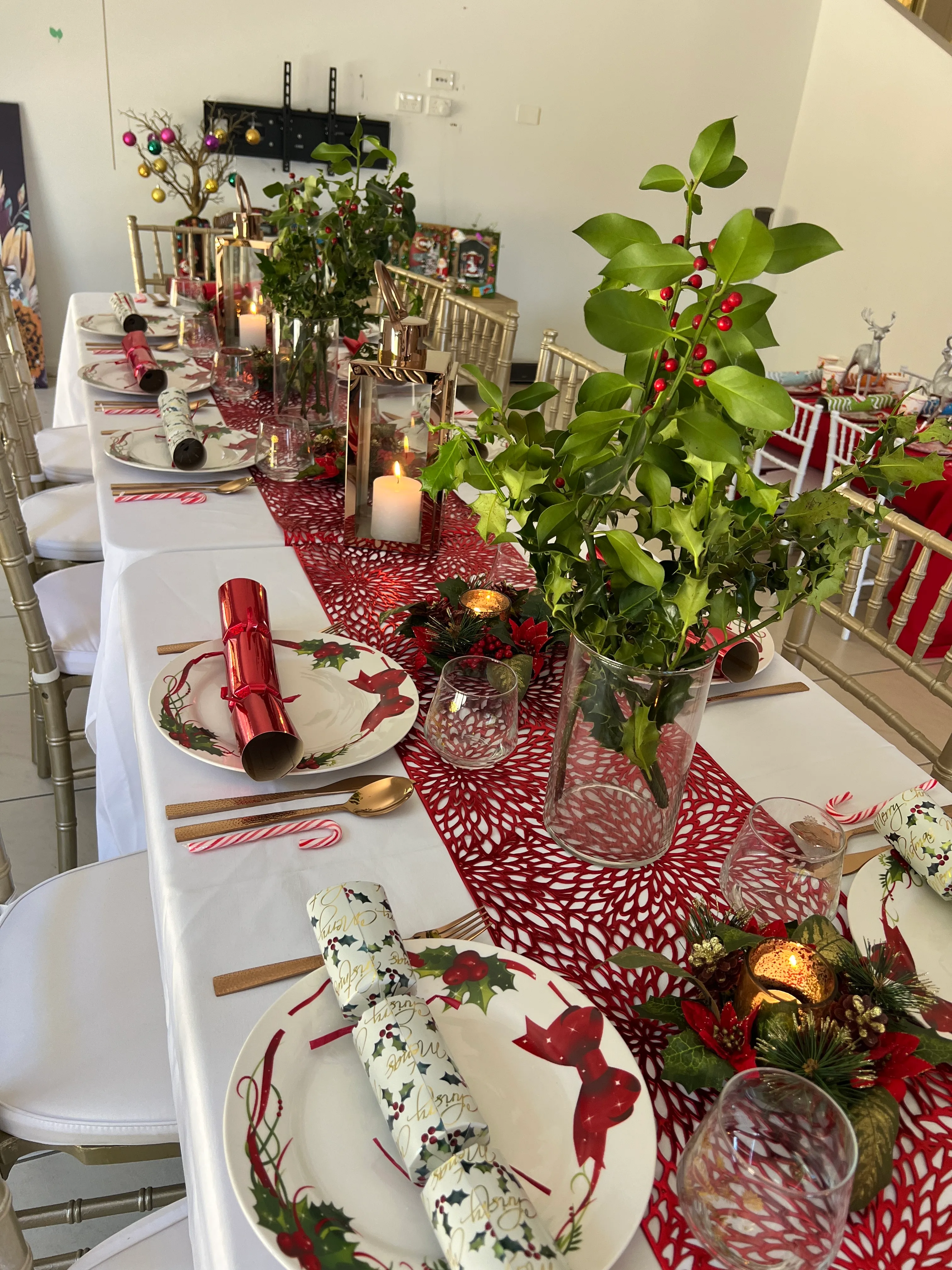 Christmas Dining Set for 6