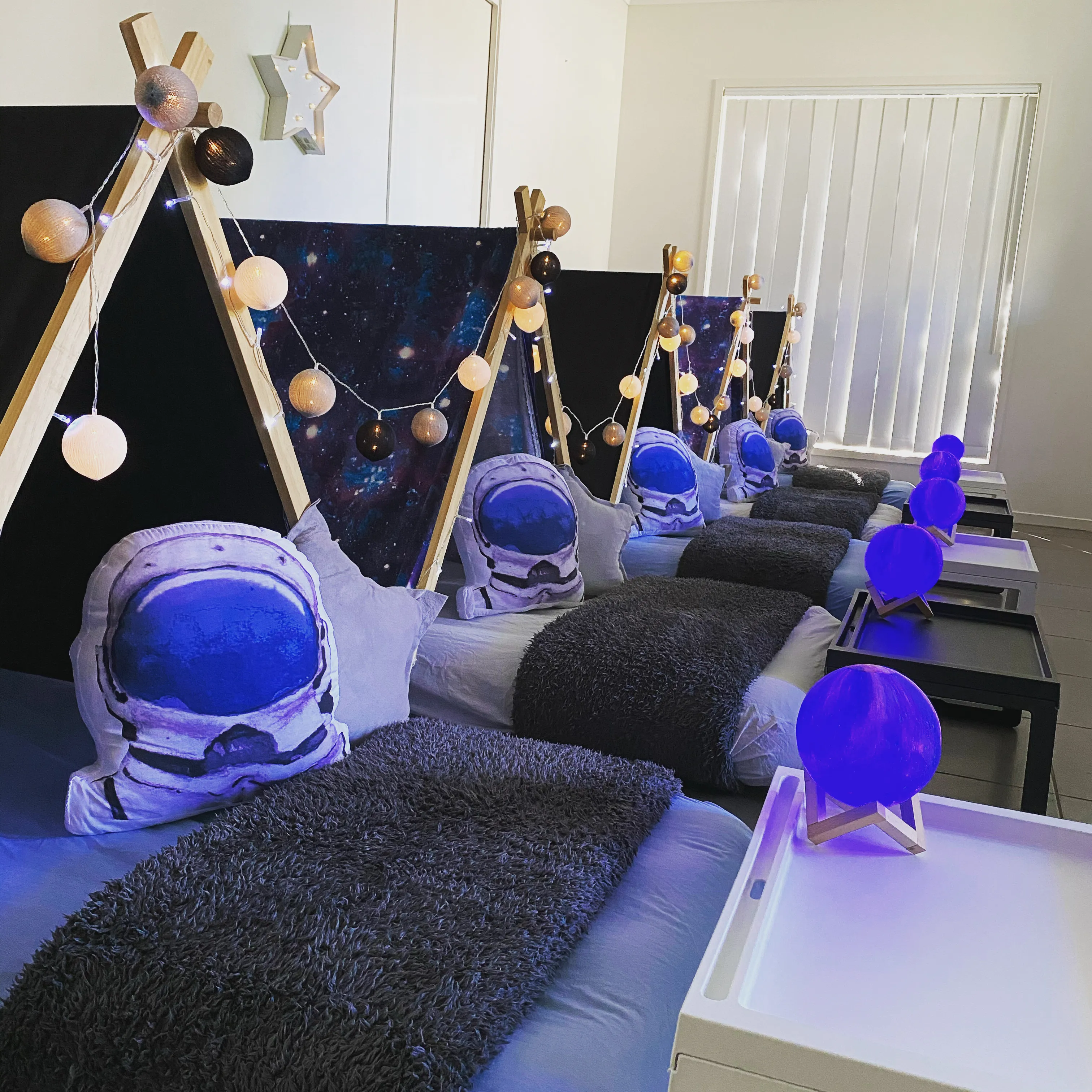 Starlight Galaxy Adventure Teepee Party Package