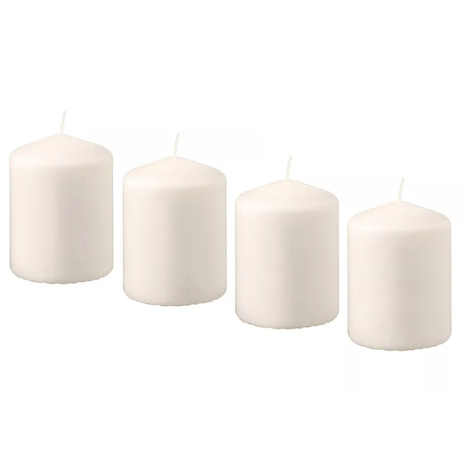 8 cm Wax Pillar Candle 