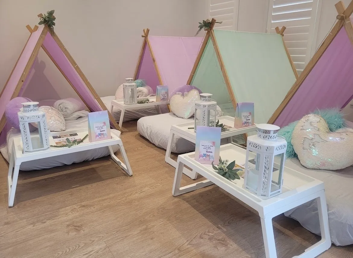 Pastel Purple and Mint Green Teepee Party Package