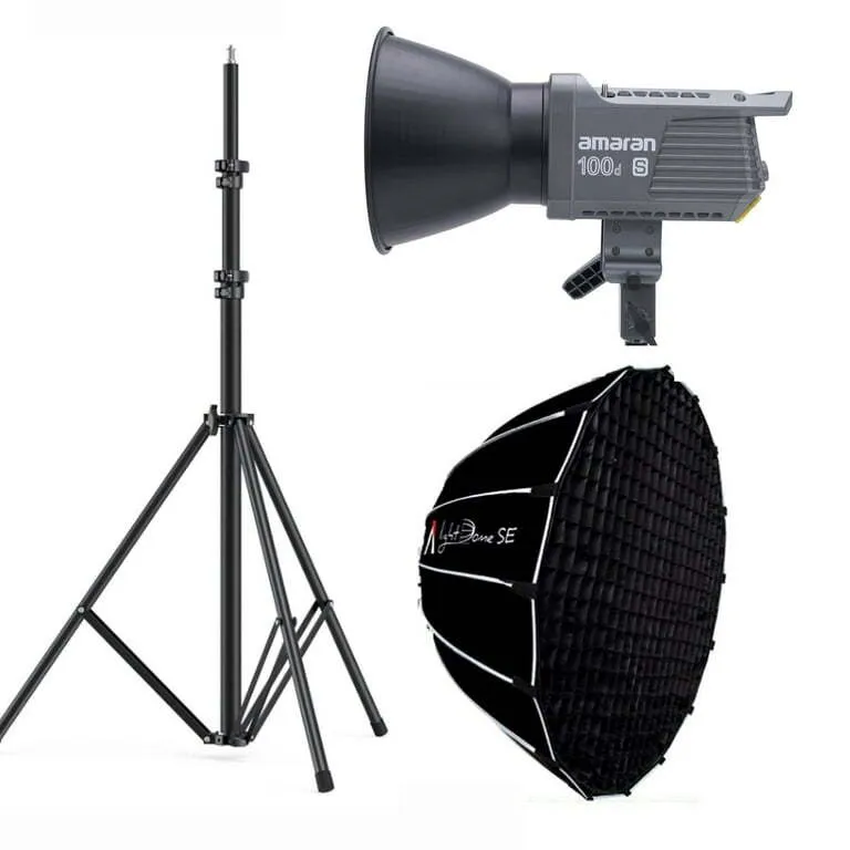 Amaran 100D LED with soft box