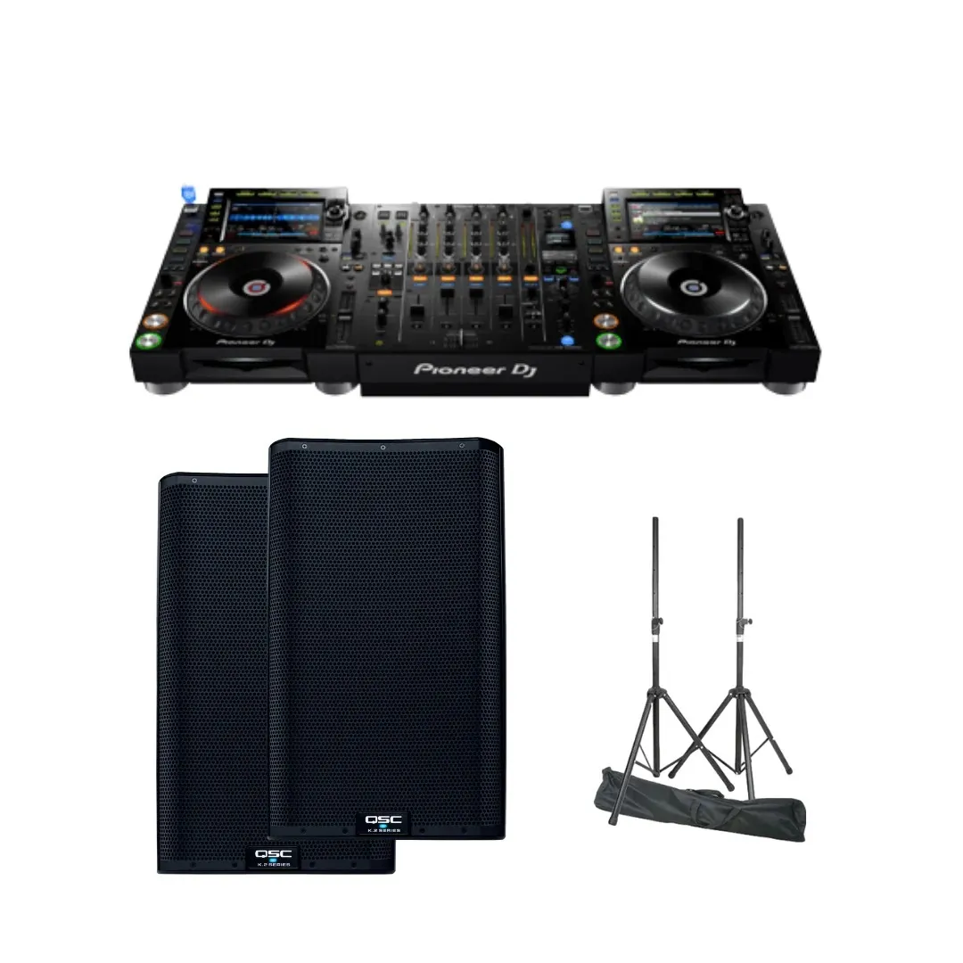 Pioneer NXS 2 + QSC Speaker set