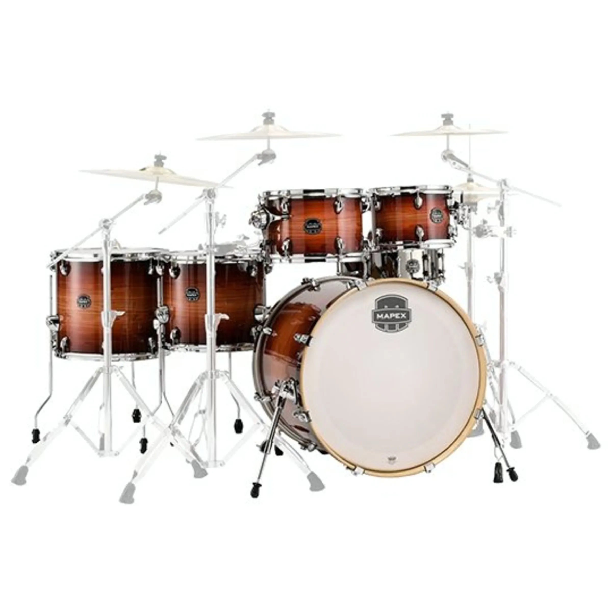 Mapex Armory 22'' 6pc Shell Pack Configurations 