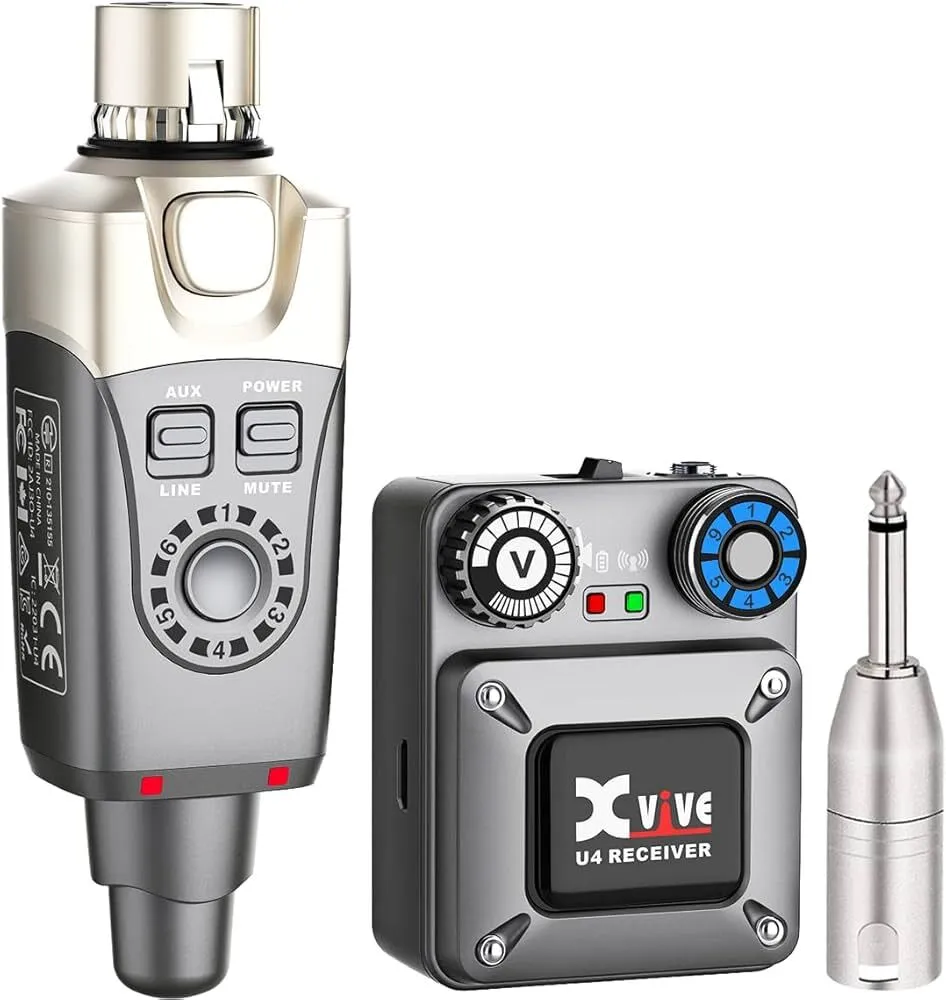 Xvive Wireless In-Ear Monitor System - 2.4GHz (NO EARPHONES)