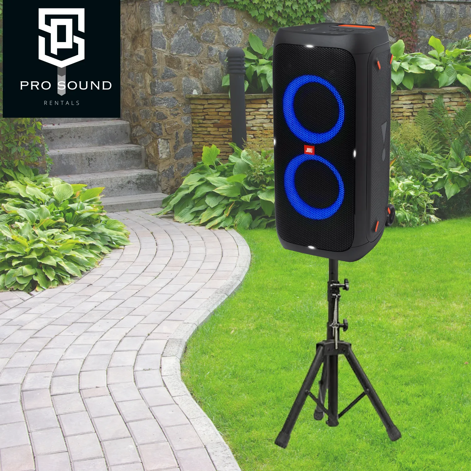 Outdoor JBL 310 Party Bundle with Mic