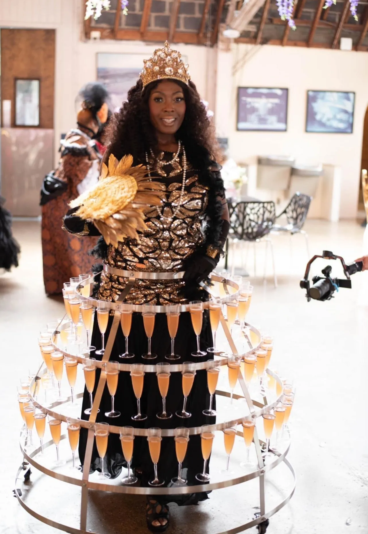 Champagne skirt Hoop 