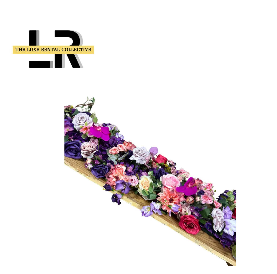Purple Flower Runner