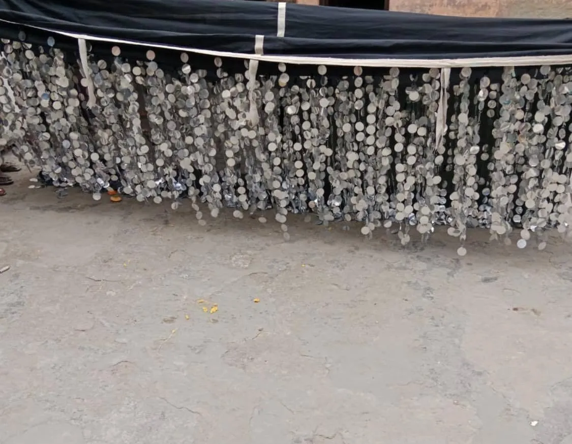 Silver Shimmer ceiling 10x10 (SH)