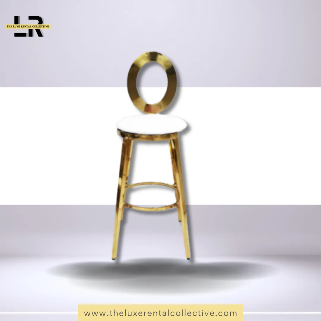 Hightop O back Barstool Chair 