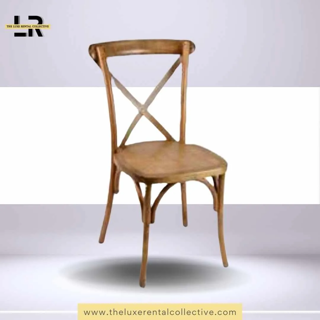 Wooden Crossback Chair 