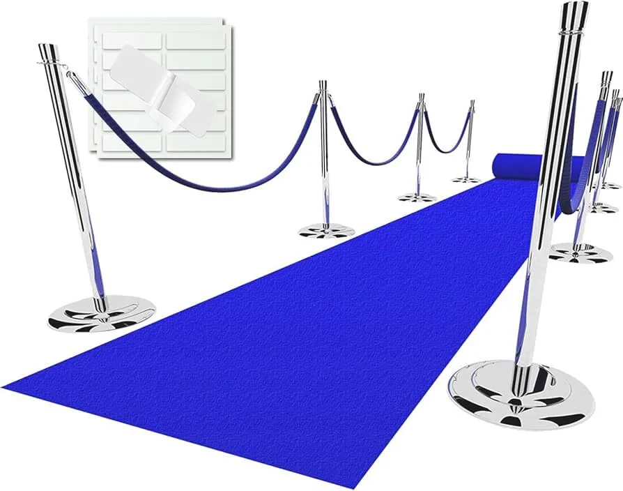 BLUE CARPET RUNNER