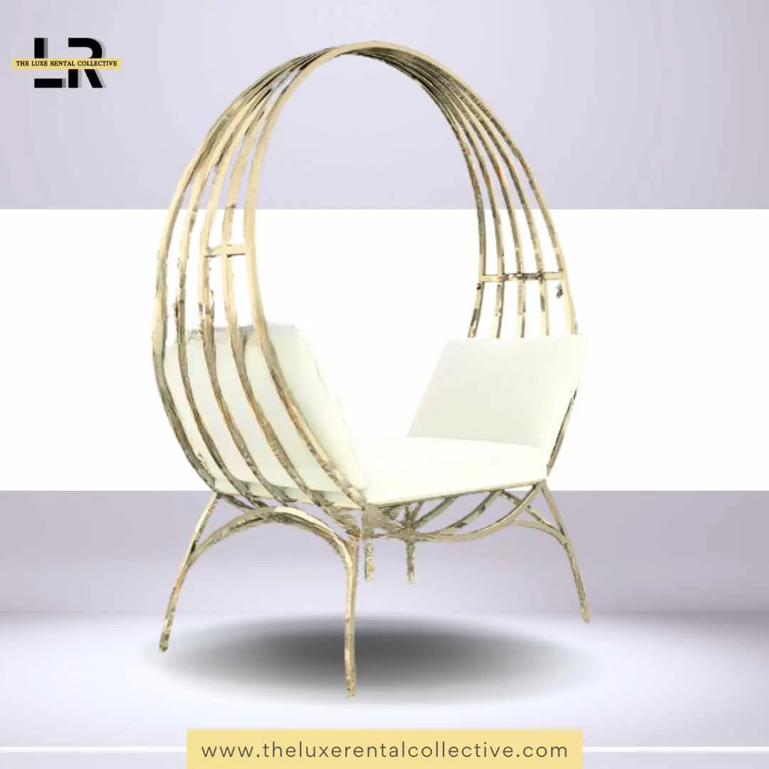 Silver Circle Sofa/Chair 