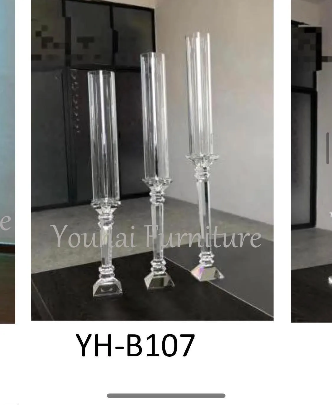 Single Candle Holders (3 Piece Set) (SH)