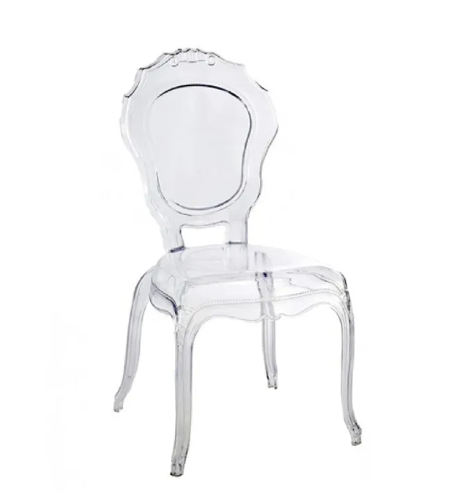 Acrylic Armless Princess Chair 