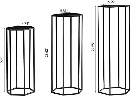 Black Hexagon Stand (R)