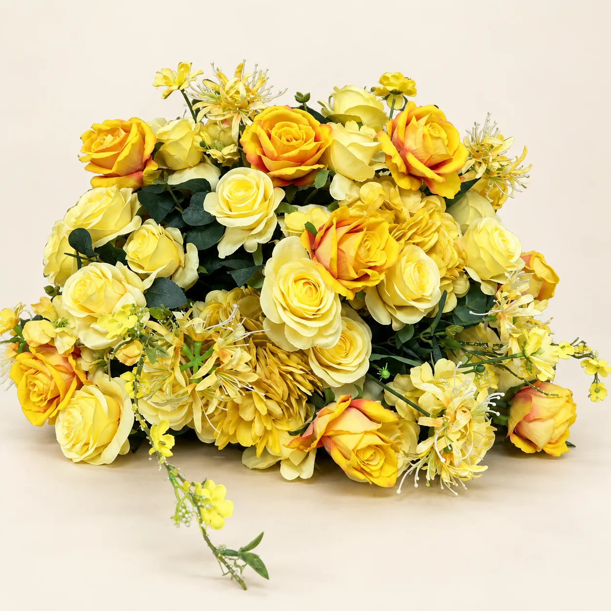 Yellow flower ball