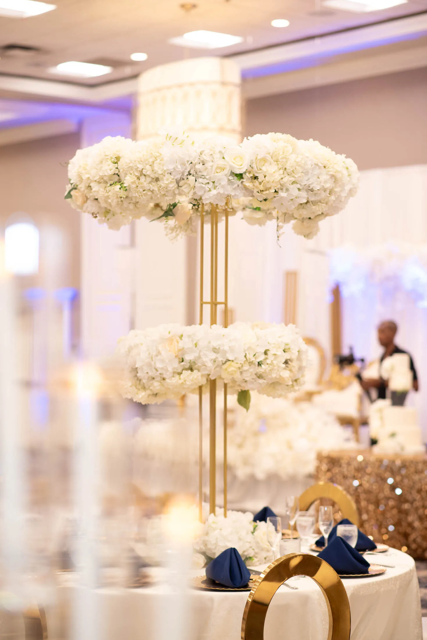 Halo Luxe Flower Centerpieces (R)